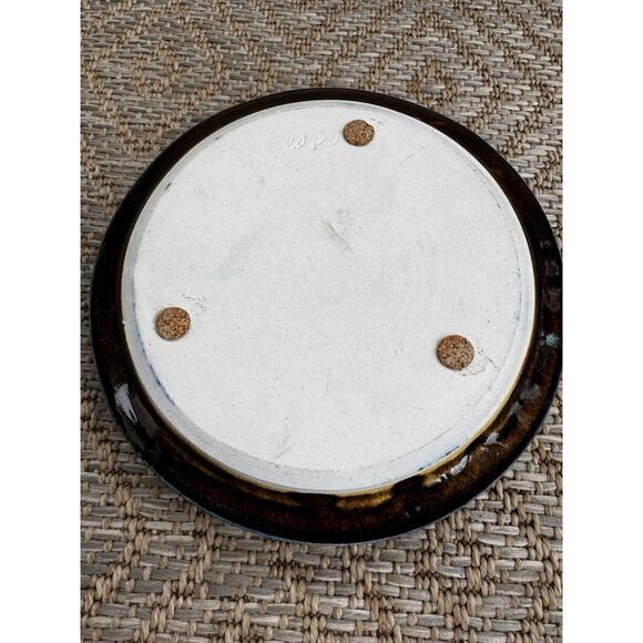 Handmade Pottery - single serve chips & dip plate - Picture 5 of 6